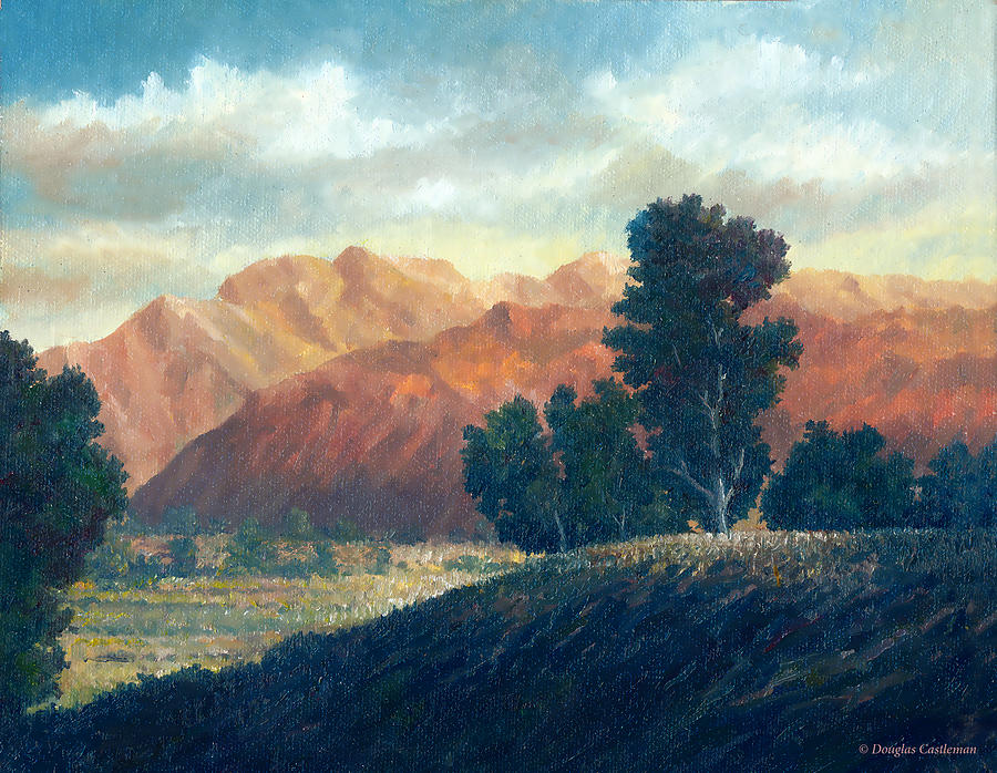 Late Afternoon View Painting by Douglas Castleman