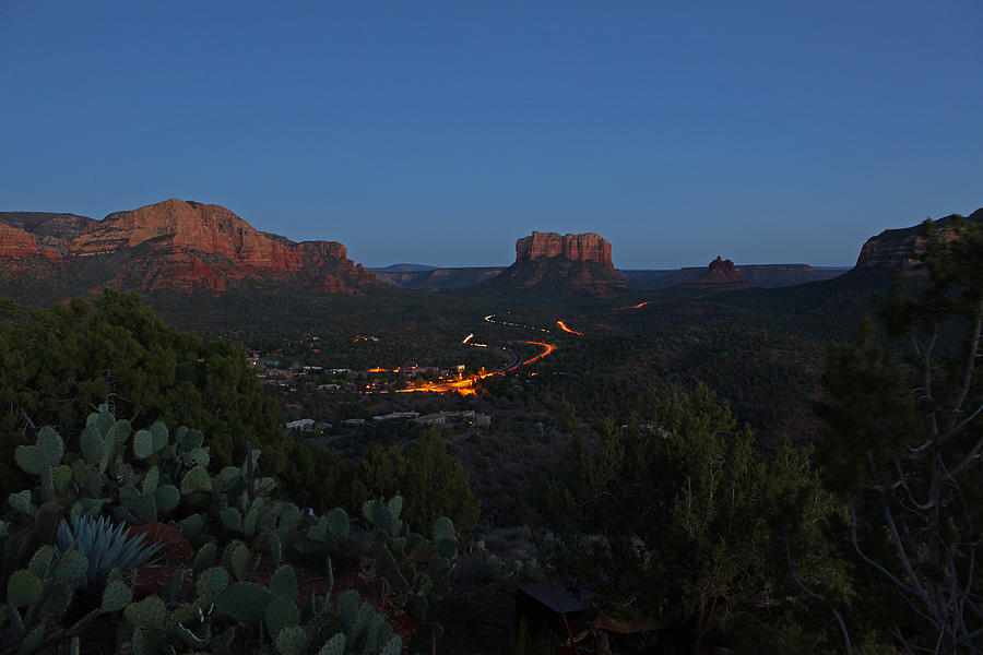 Late Arizona Twilight Photograph by Gary Kaylor