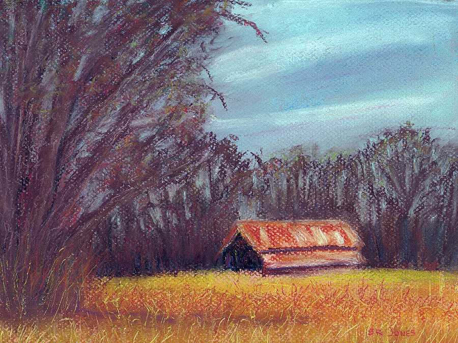Fall Painting - Late Fall on the Farm by Barry Jones