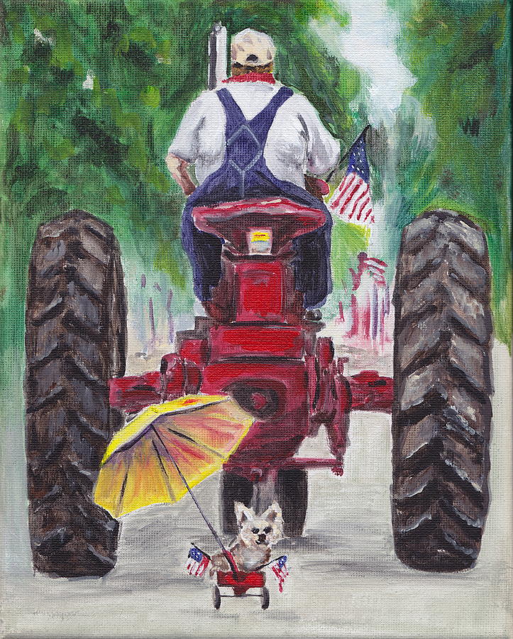 Late for the Parade Painting by Robin Wiesneth