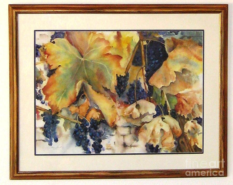 The Magic of Autumn Framed Painting by Maria Hunt