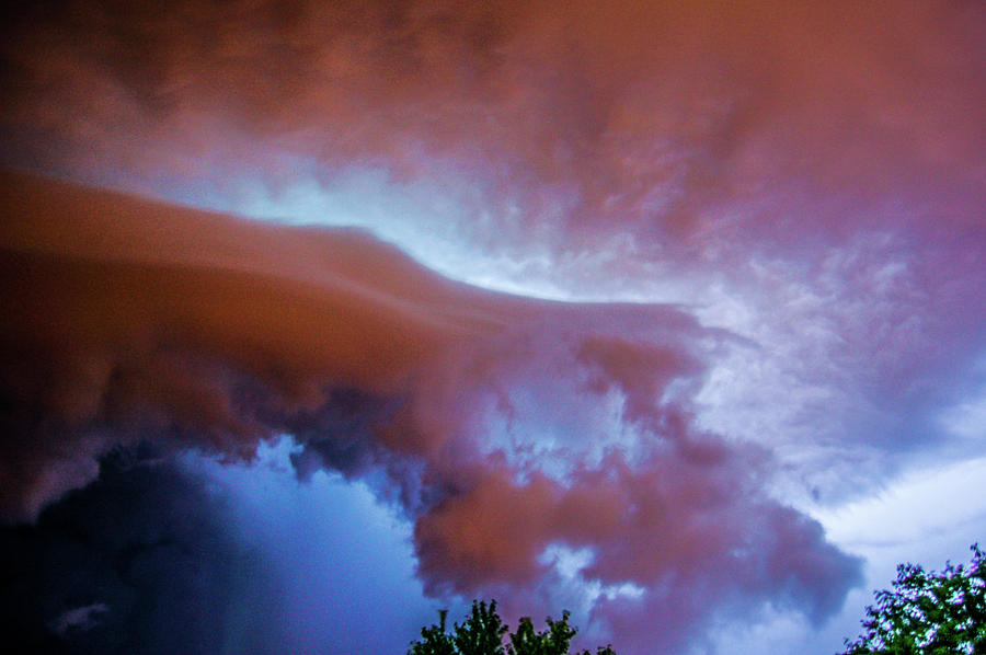 Late Night Nebraska Shelf Cloud 007 Photograph by NebraskaSC
