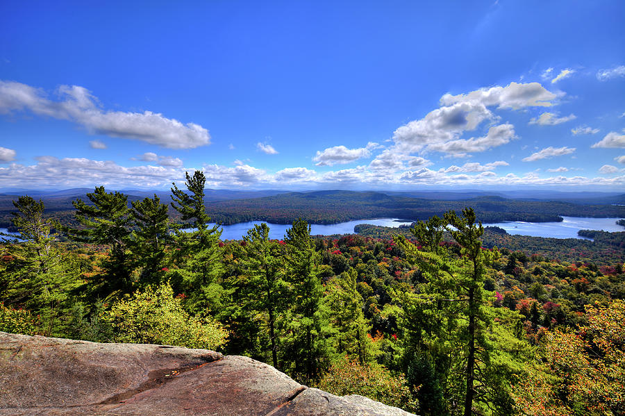 Late September on Bald Mountain Photograph by David Patterson