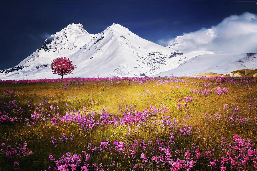 Late Spring In The Alps Photograph by Movie Poster Prints