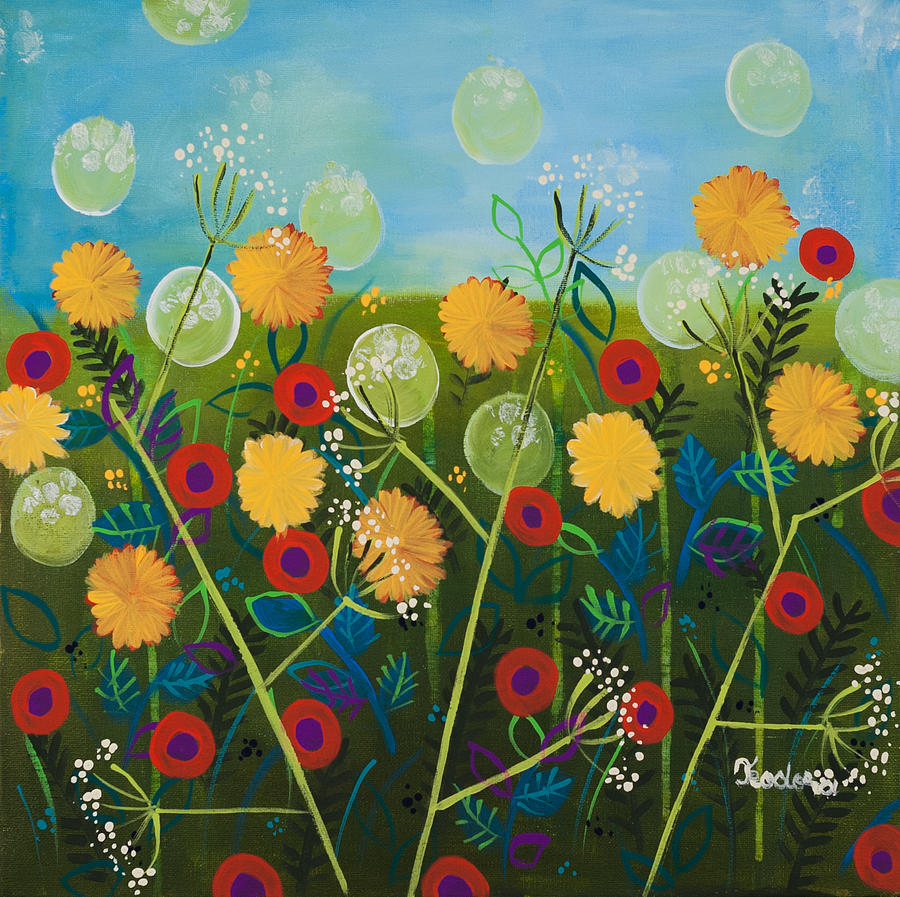 Late Spring Painting by Teodora Totorean