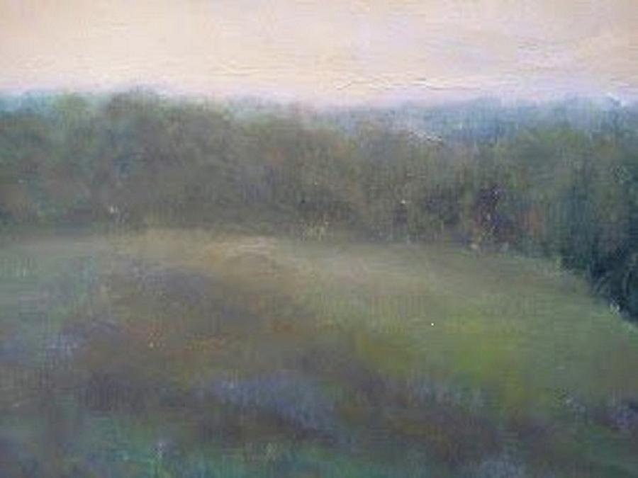 Late Summer Landscape Painting by Joe Leahy