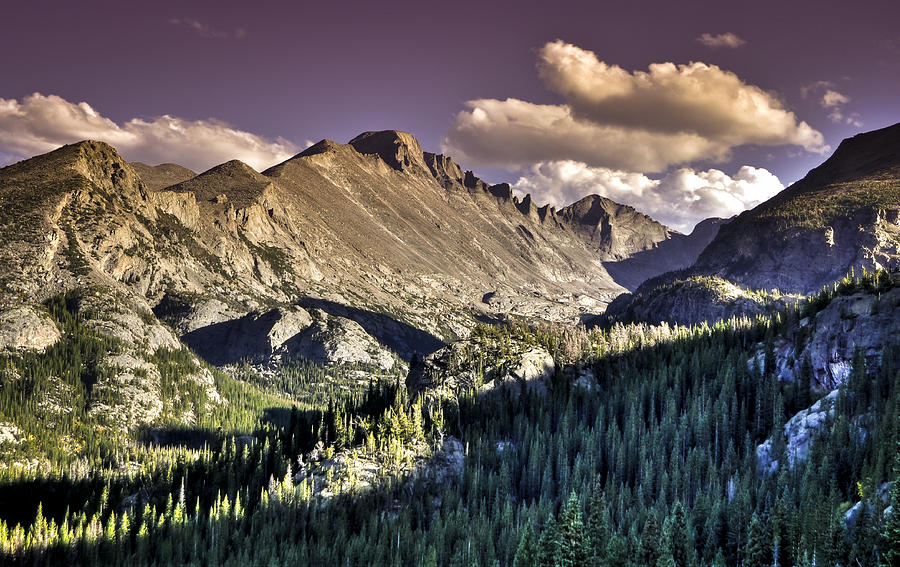 Mountain Photograph - Late Summer Mountain Vista by Kevin Munro