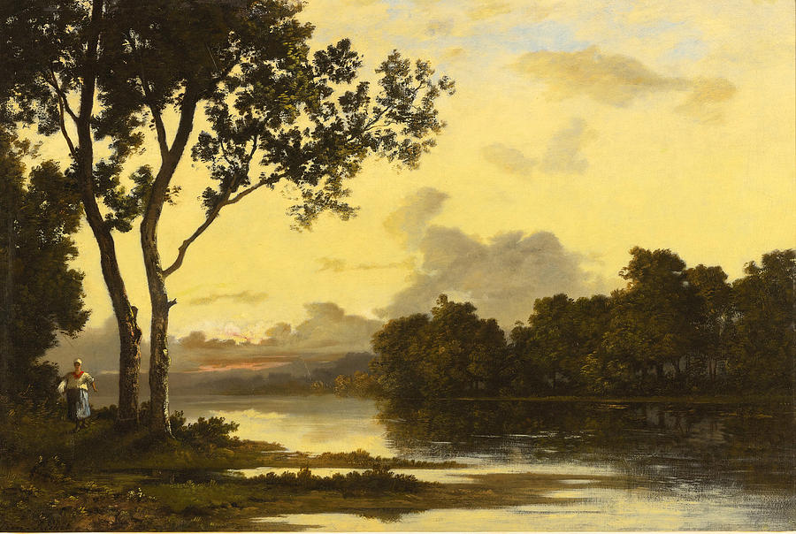 Late Summer Sun Painting by Leon Richet