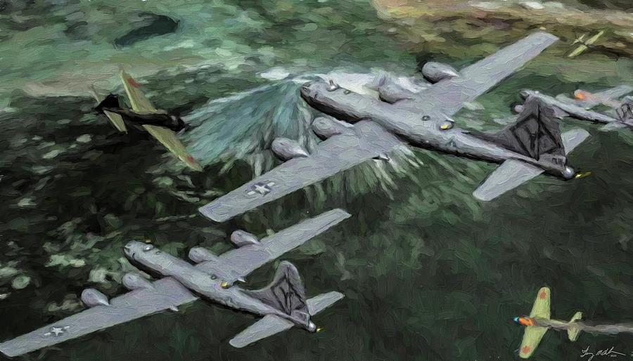 Late War Mission - Oil Digital Art