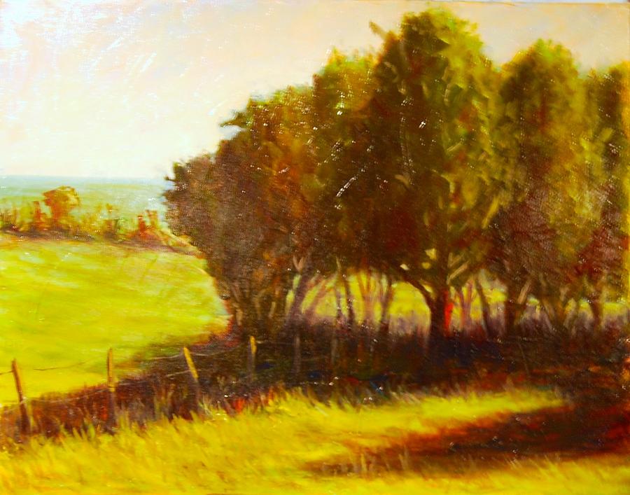 Later Summer Shade Painting by Will Germino