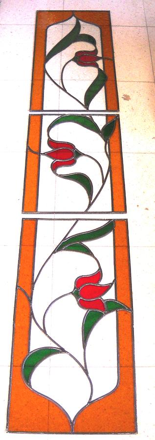 Lateral De Una Puerta Glass Art by Justyna Pastuszka