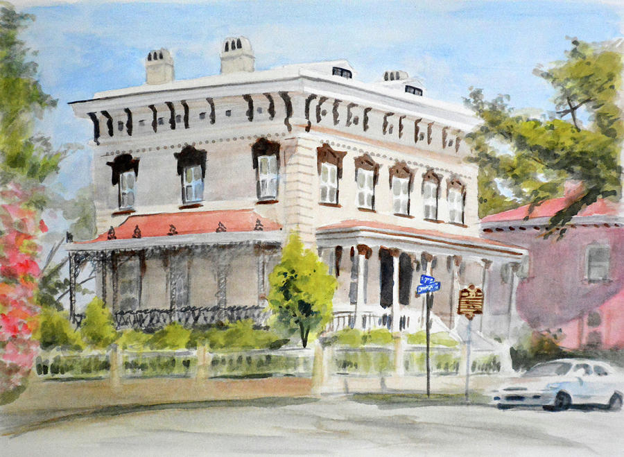 Latimer House Painting by Christopher Reid