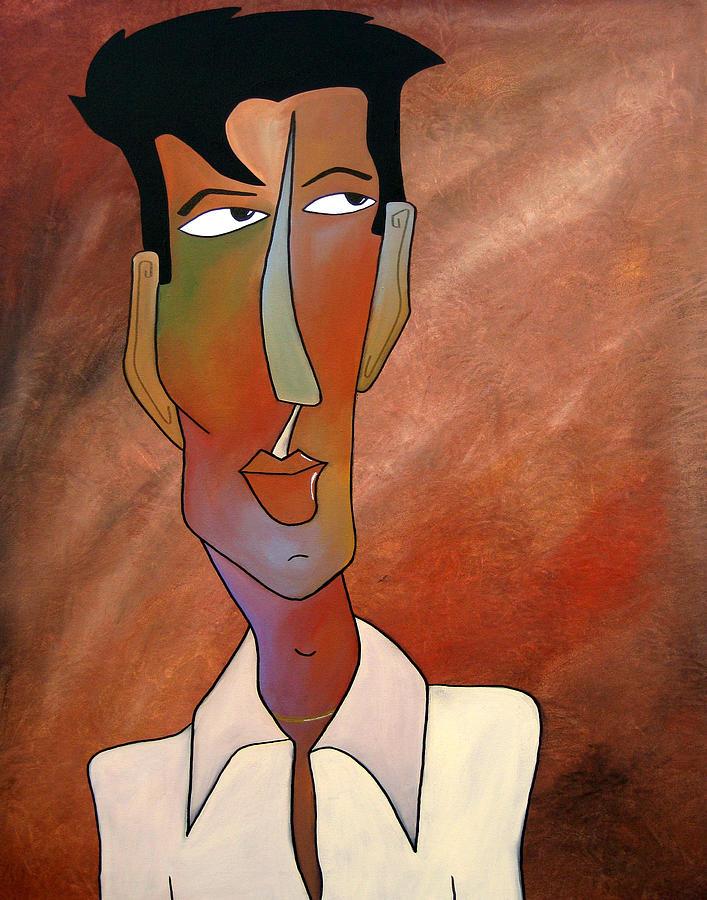 Latin Lover Painting by Tom Fedro