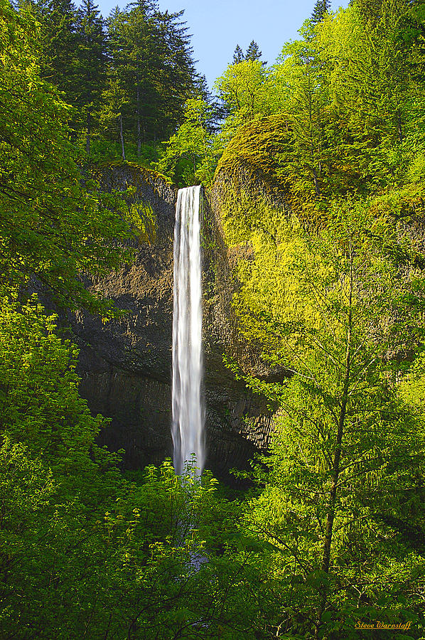 Latourell Falls Photograph by Steve Warnstaff