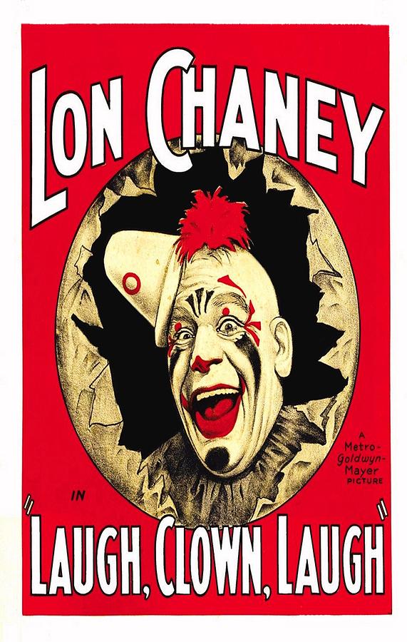 Movie Photograph - Laugh  Clown  Laugh  by Movie Poster Prints