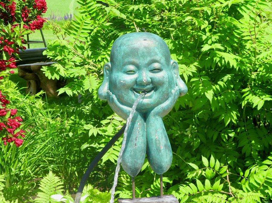 Laughing Buddha Photograph by Stephanie Moore