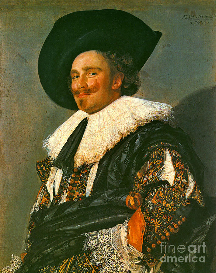 Hat Photograph - Laughing Cavalier 1624 by Padre Art