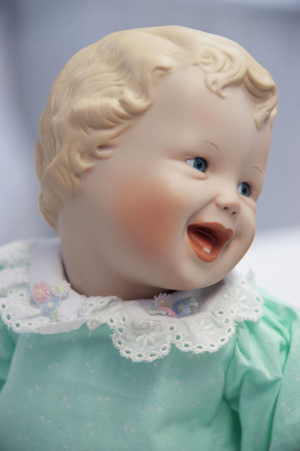 Toy Photograph - Laughing Girl Doll by Robert Braley