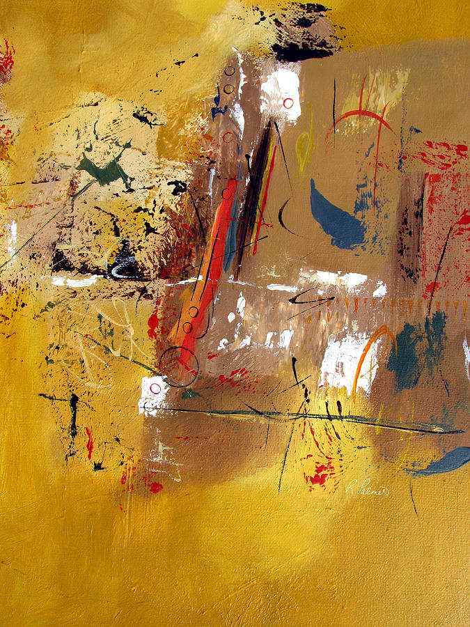 Abstract Painting - Laughter Is Good Medicine by Ruth Palmer