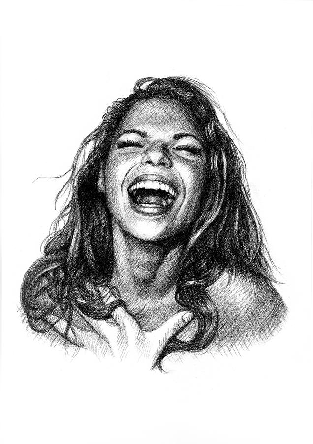 laughter drawing