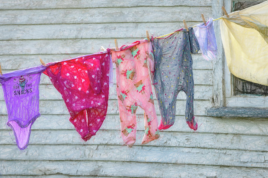 Laundry Day Photograph