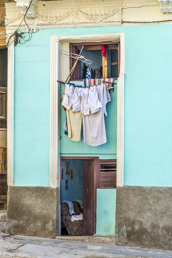 Laundry day Photograph by Lou Novick