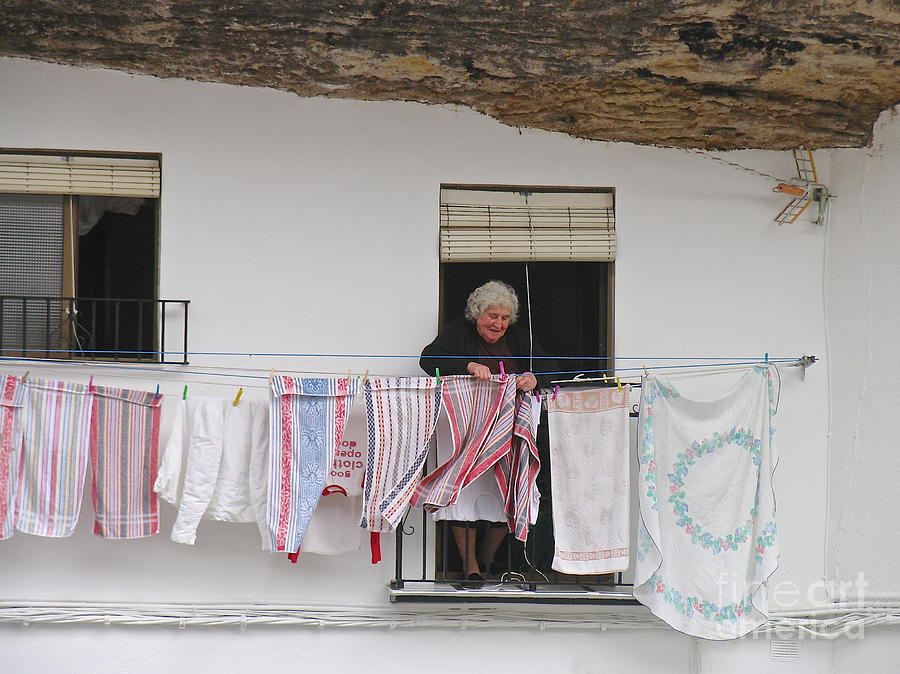 Laundry Day Photograph by Suzanne Oesterling
