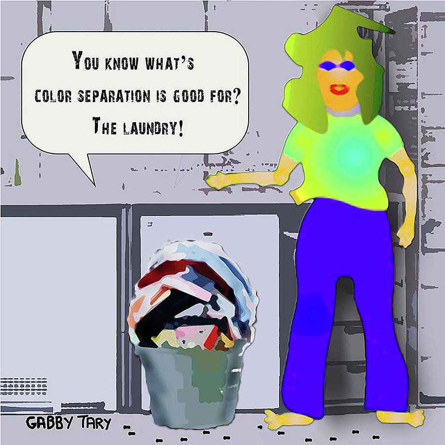 Laundry Digital Art by Gabby Tary