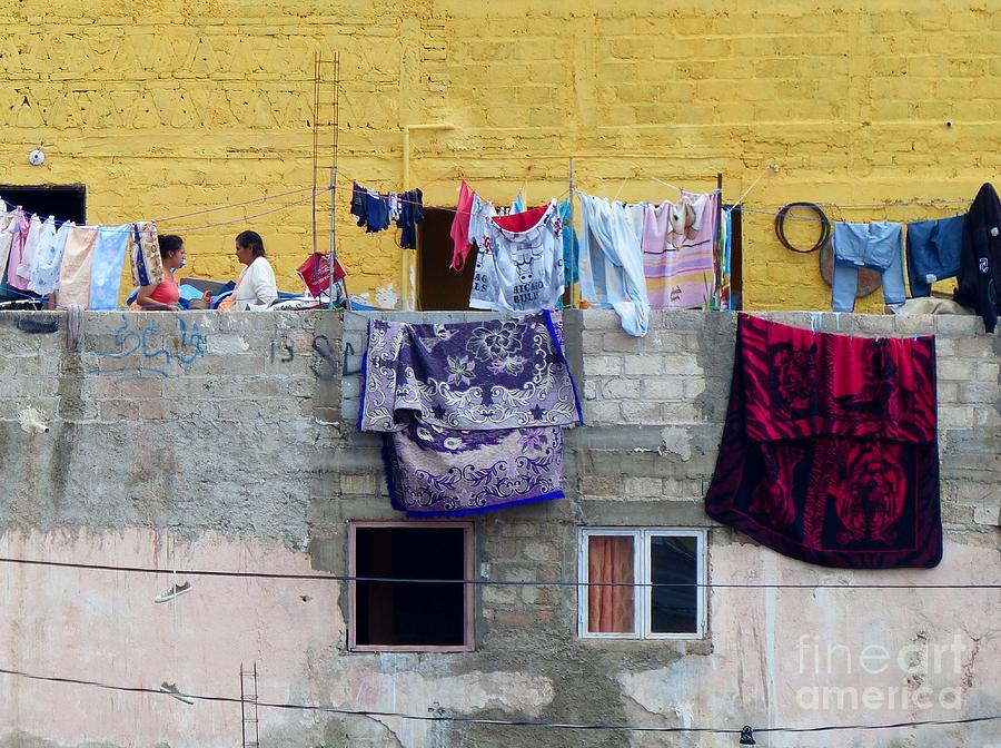 Laundry In Guanajuato Photograph by Rosanne Licciardi