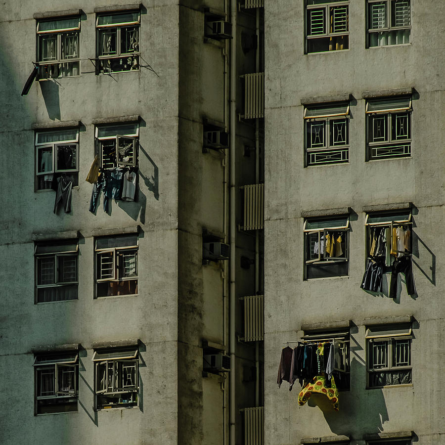 Hong Kong - Laundry Photograph by Mark Forte