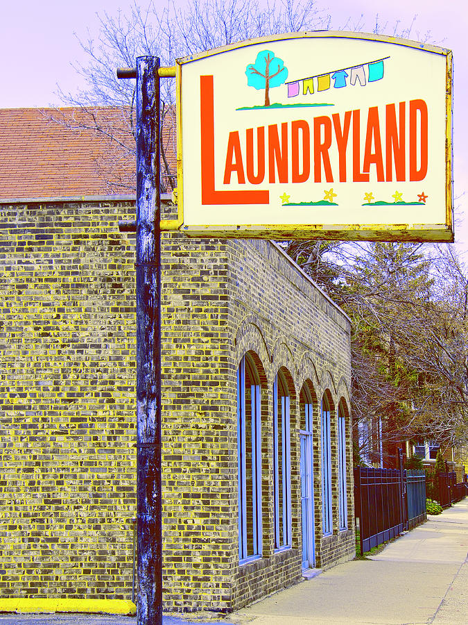 LAUNDRYLAND Chicago IL Photograph by William Dey