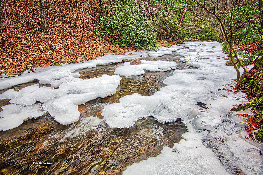 Laurel Creek Winter Photograph by Dale R Carlson
