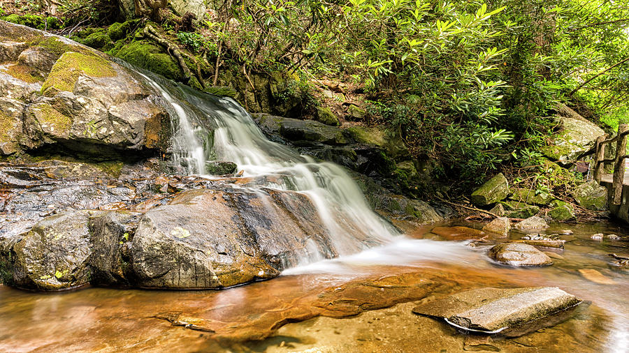 Waterfall Photograph - Laurel Falls by Stephen Stookey