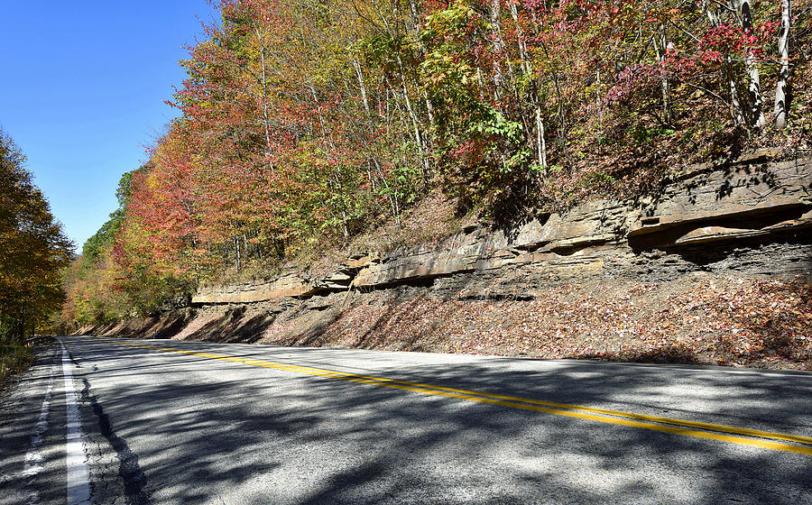 Laurel Highlands Scenic Byway - Ohiopyle State Park Photograph by Brendan Reals