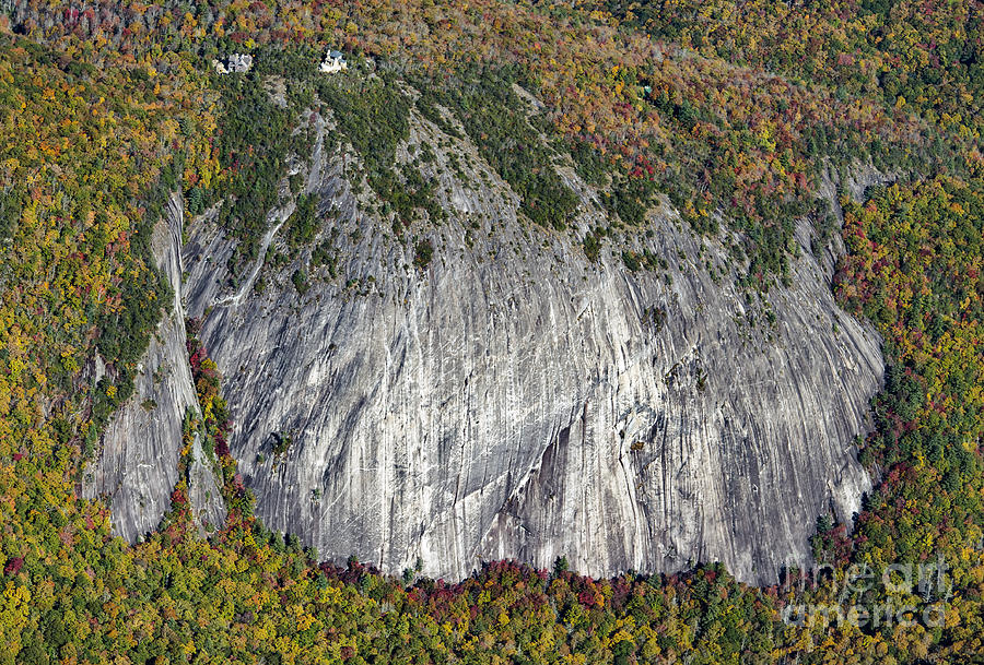 Laurel Knob Granite Cliff in Panthertown Valley Photograph by David Oppenheimer