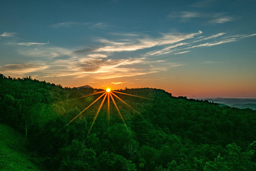 Laurel Ridge Sunrise Photograph by Chris Berrier