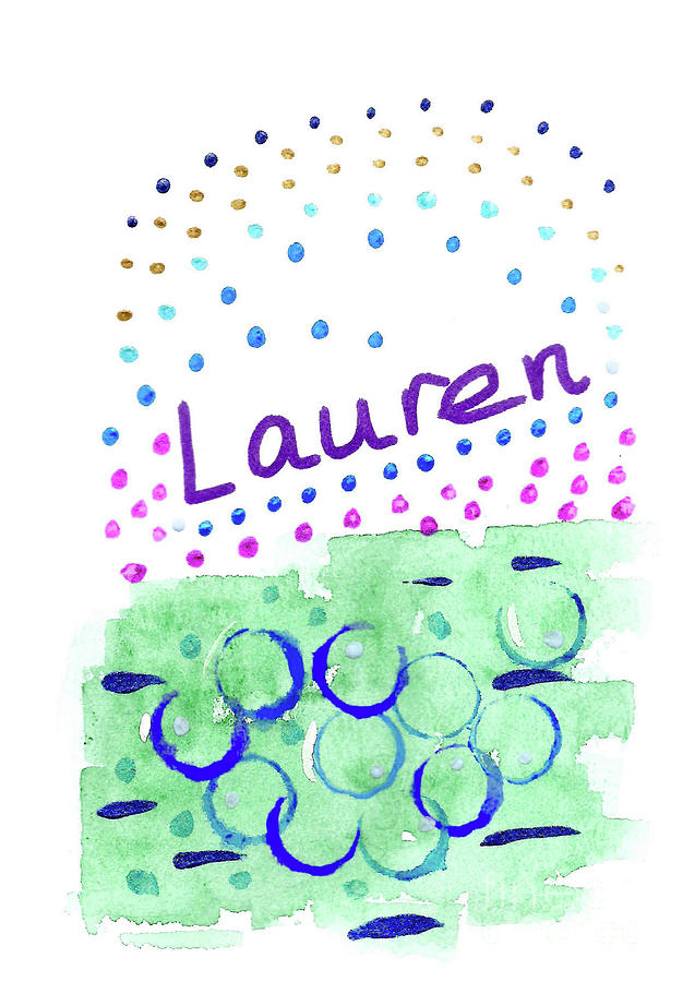Lauren 2 Painting by Corinne Carroll