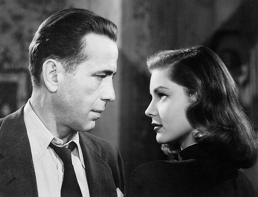 Lauren Bacall Humphrey Bogart Film Noir Classic The Big Sleep 2 1945-2015 Photograph