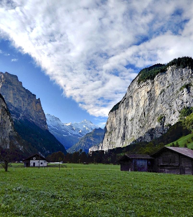 Lauterbrunnen Valley Photograph by David Powell - Fine Art America