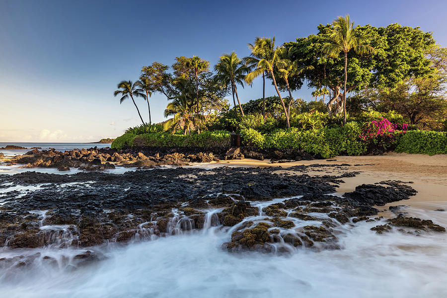 Lava Falls of Paako Cove Photograph by Pierre Leclerc Photography