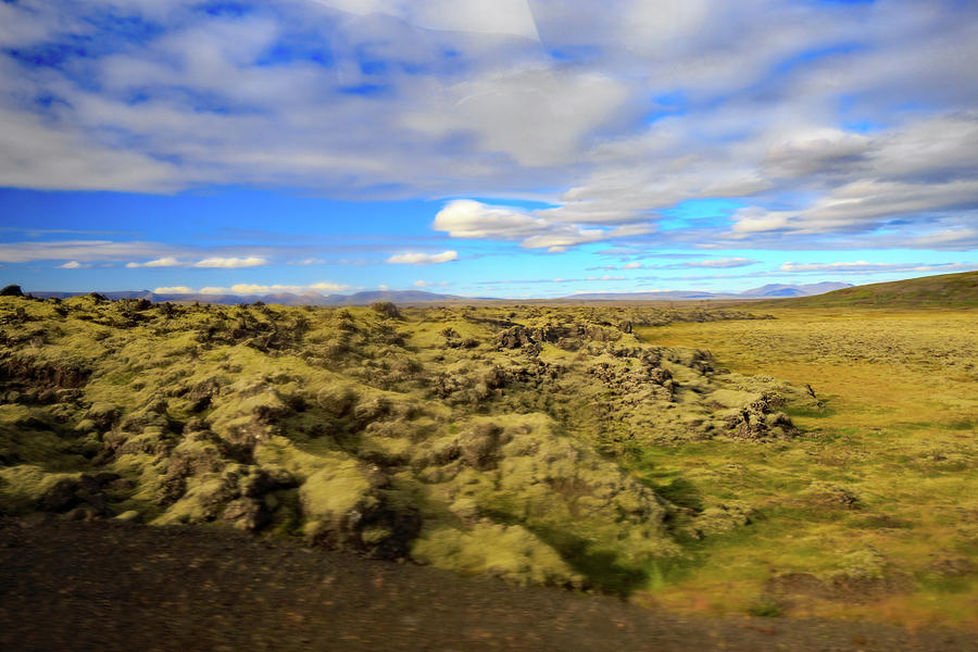 Lava Fields of Iceland Photograph by Allan Levin