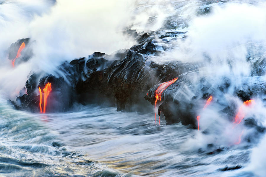 Lava Flow Photograph by Christopher Johnson