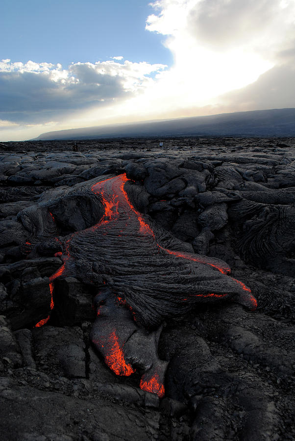 Lava Flow Photograph by Megan Martens - Fine Art America