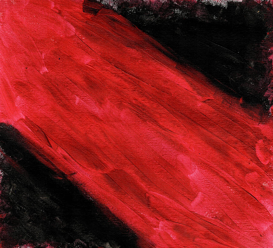 Abstract Painting - Lava Night by Sindy Original