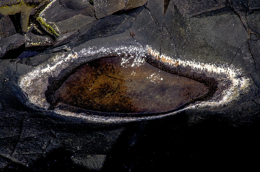 Lava Pool Photograph by Alan Hart