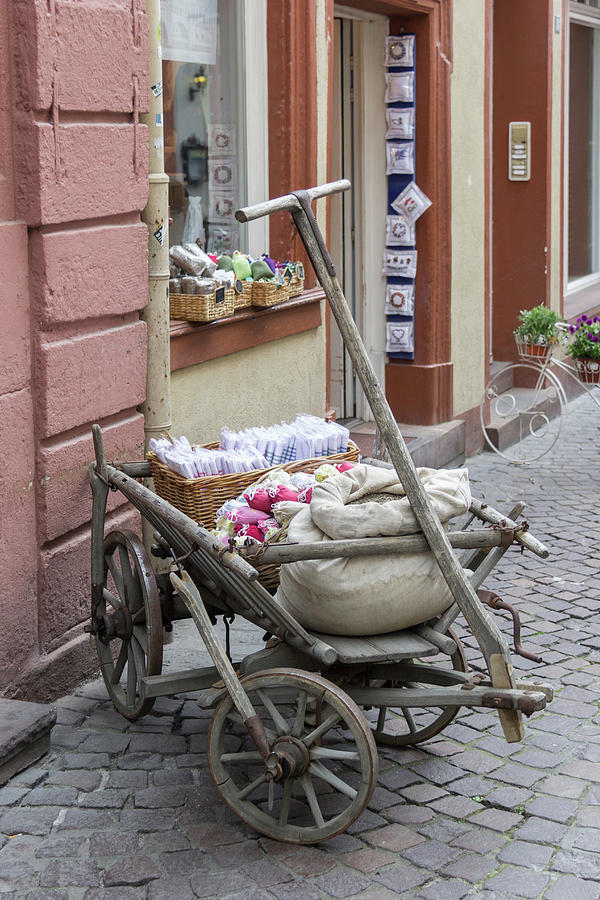 Lavender Cart Photograph by Teresa Mucha
