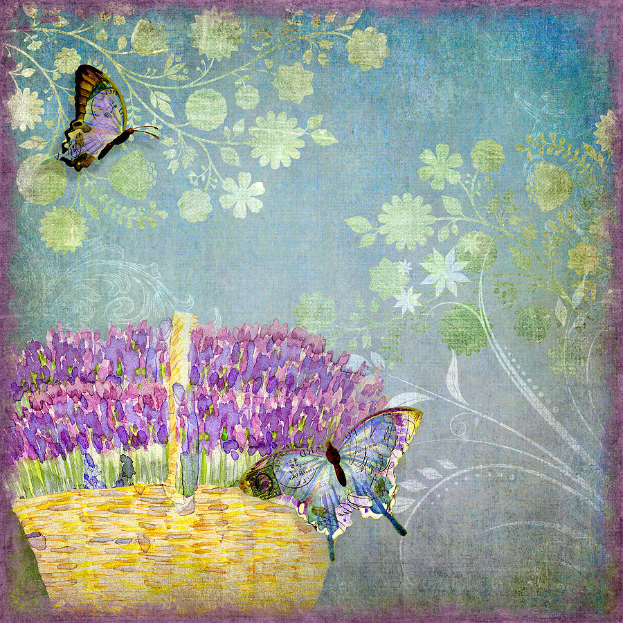 Lavender Dreams Painting by Audrey Jeanne Roberts