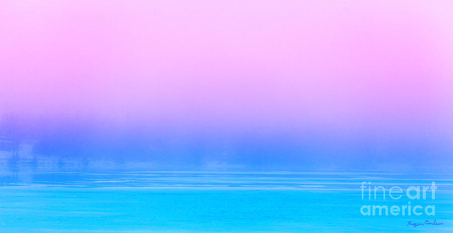 Fog Photograph - Lavender Fog by Roger Carlsen Fog Photograph - Lavender Fog by Roger Carlsen