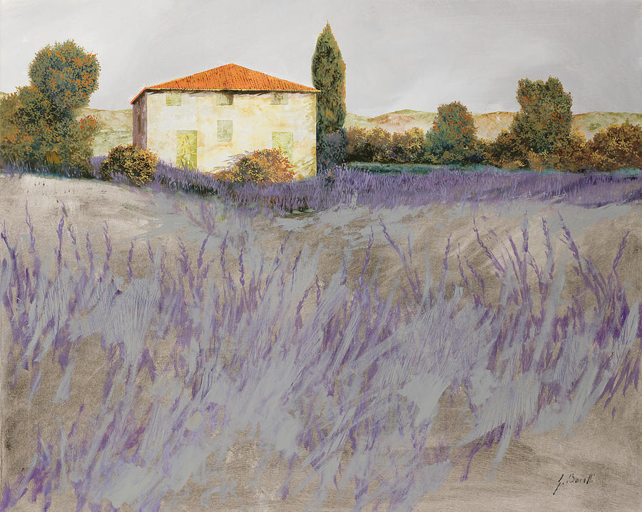 Lavender Painting - Lavender by Guido Borelli