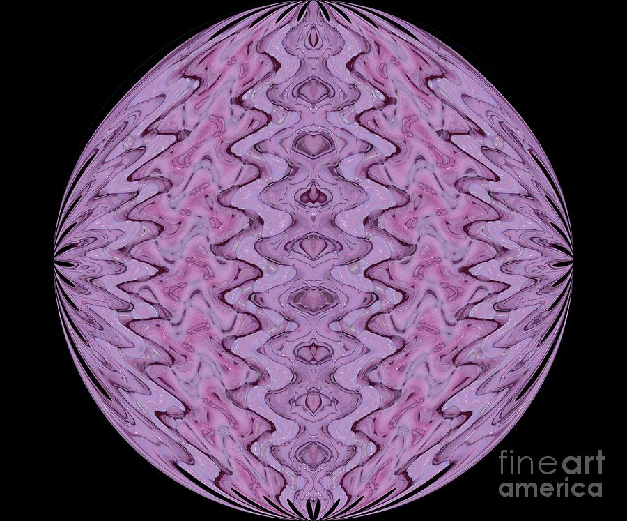 Lavender Hydrangea Mixed Media by Beverly Shelby